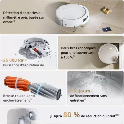 Dji - Robot Aspirateur Laveur Romo S — vue 6
