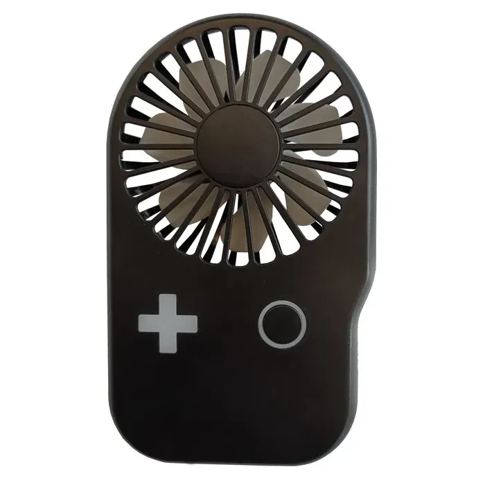 DOMAIR FIZZY KW-P8 - Mini ventilateur portable rechargeable 2 vitesses — coloris Noir