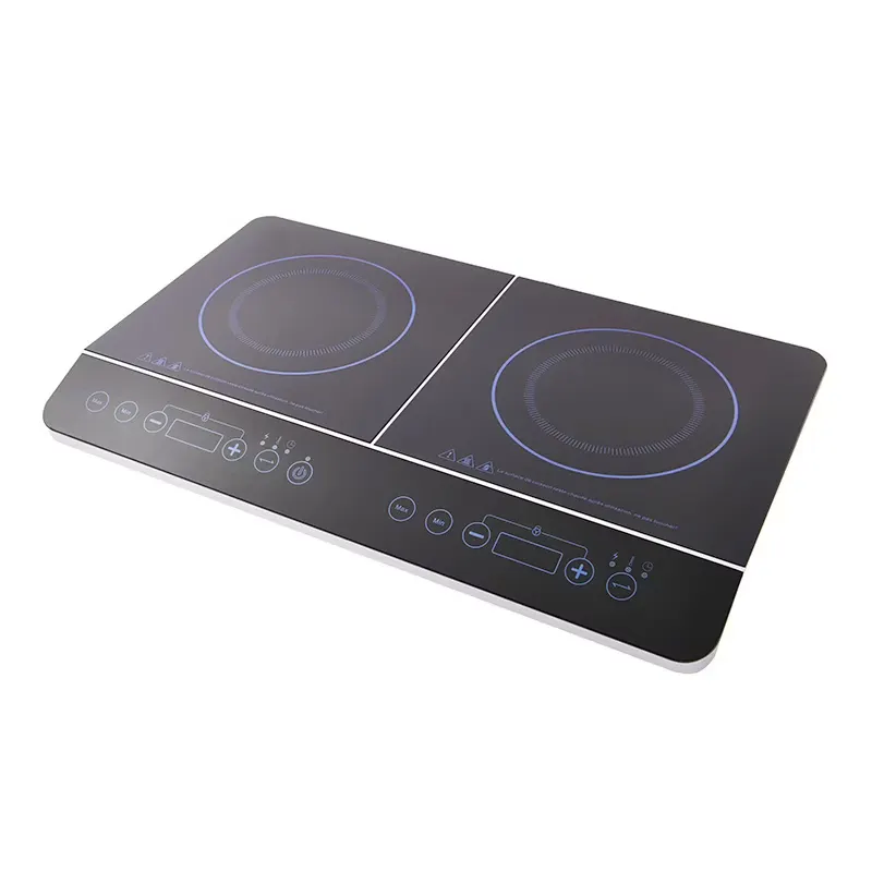 Domino Induction Valberg Val-ind2f 2 Feux (v2) — coloris Noir
