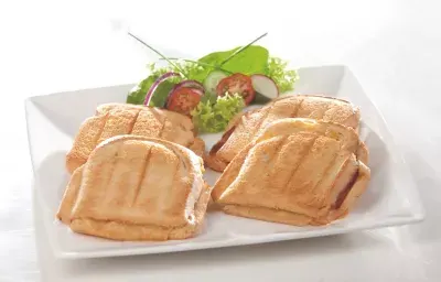 Domo - Gaufrier, Croque Monsieur Do9046c Croque Famille — vue 6