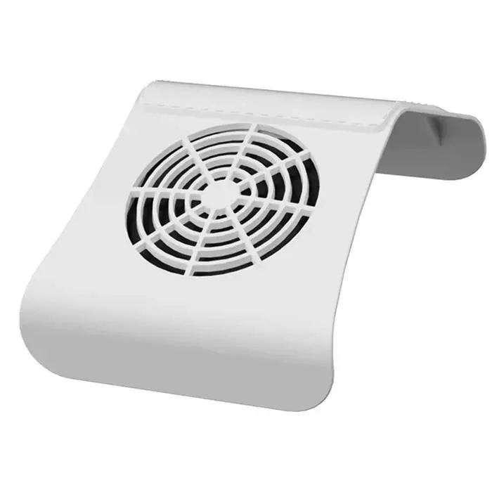 DOngles 40 W avec Deux Ventilateurs Aspirateur Machine de Manucure Outil de Nail Art Puissant Nettoyeur DOngles Prise Label