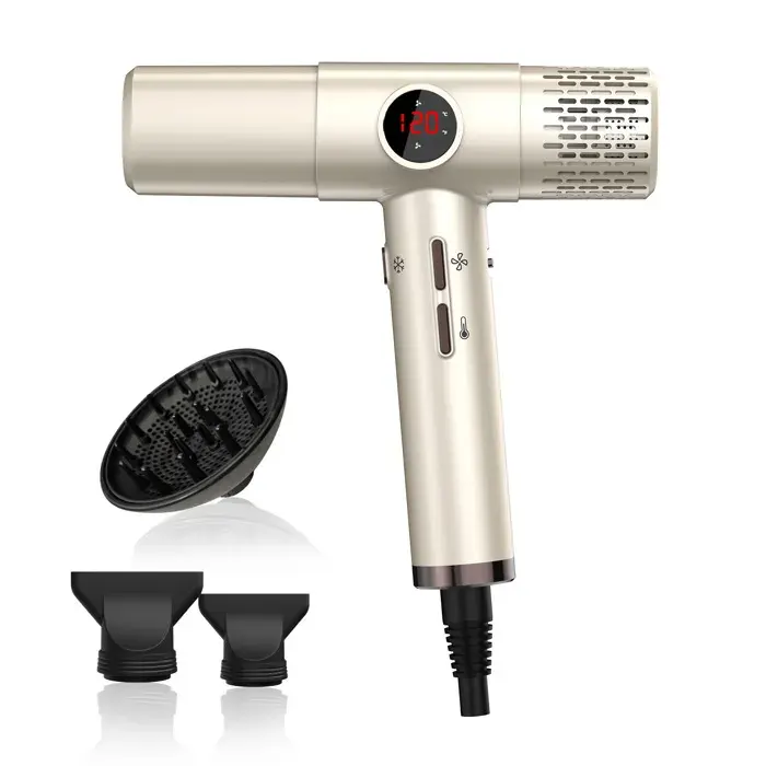 Dore Sèche-cheveux ionique haute vitesse professionnel sans brosse technologie thermostatique léger soin cheveux