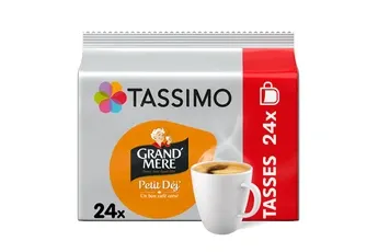 Dosette café Tassimo Grand Mère Petit Déjeuner X24