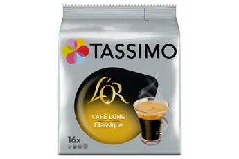 Dosette café Tassimo L'Or Café Long Classique x16