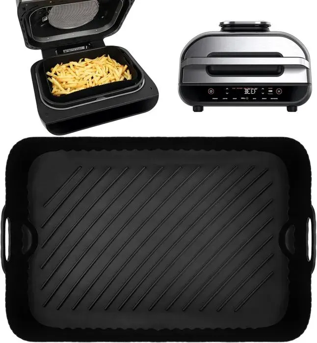 Doublure de friteuse à air en silicone pour barbecue Ninja Foodi MAX Health et friteuse à air [AG551UK]grands doublures