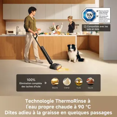 Dreame - Aspirateur Laveur T16 Pro Heat R — vue 6