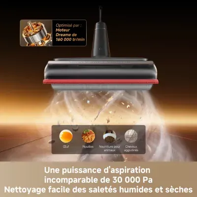 Dreame - Aspirateur Laveur T16 Pro Heat R — vue 8