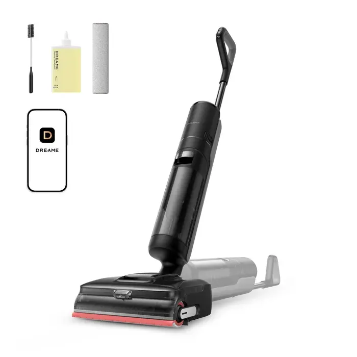 dreame H15 Pro FoamWash Aspirateur Balai Laveur 23 000 Pa Nettoyage Ciblé Solution à Rapport Intelligent Bras Robotisé IA 2.0