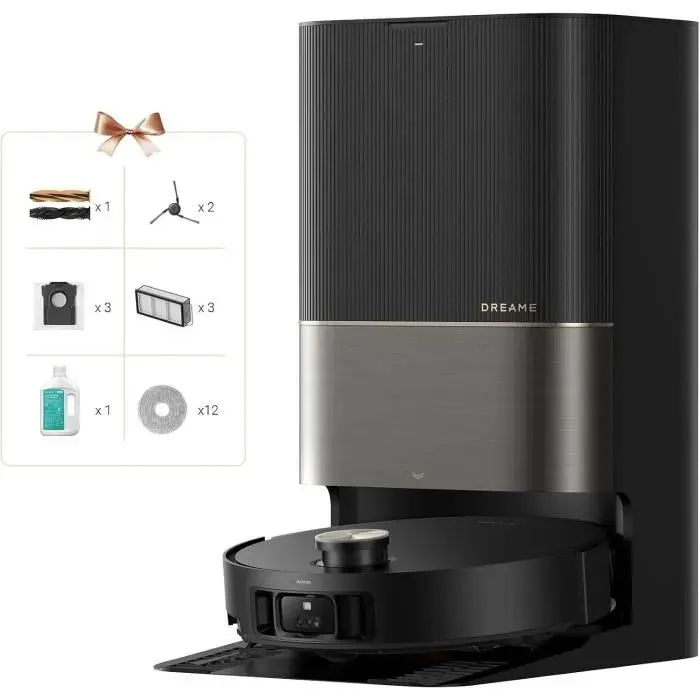 Dreame - Robot Aspirateur Laveur X50 Ultra Complete Black — vue 3
