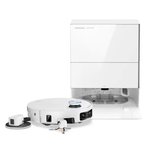 Dreame - Robot Aspirateur Laveur X60 Pro Ultra Blanc — vue 3