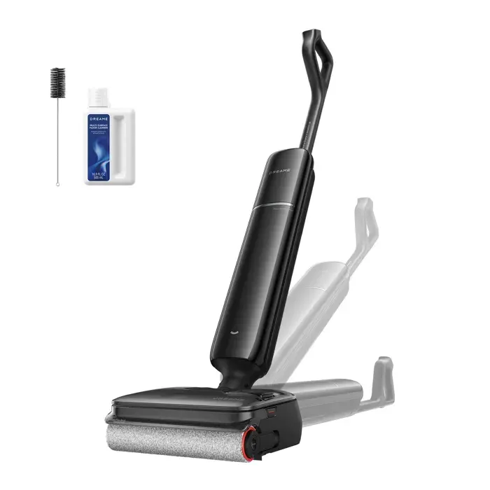Dreame T14 Pro - Aspirateur Balai Laveur 25 000 Pa ultra-fin 985 cm Lavage a chaud a 95 °C système GlideWheel sans nœuds