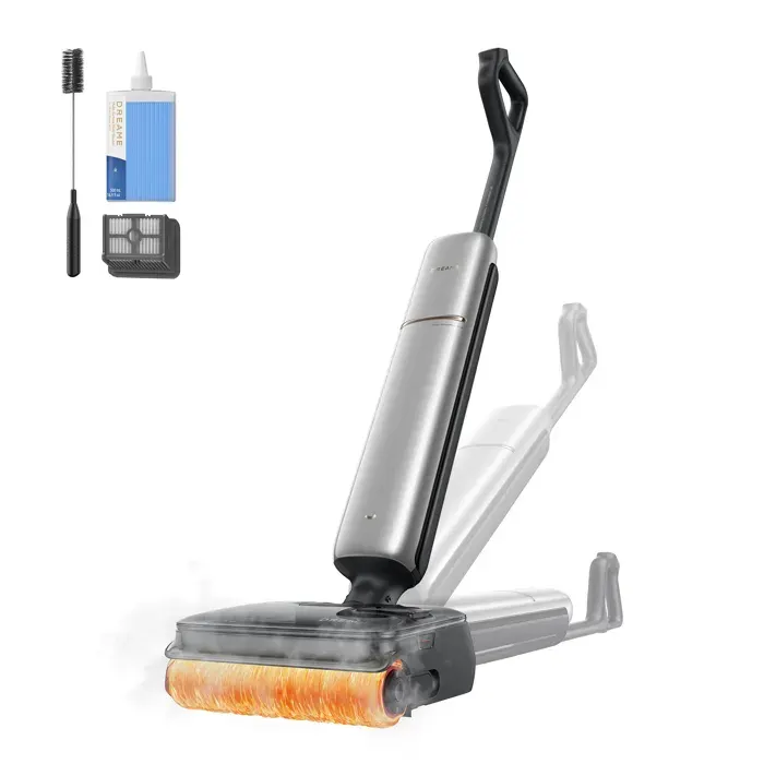 Dreame T15 Pro Heat - Aspirateur Balai Laveur Nettoyage des sols à 90 °C 30KPa