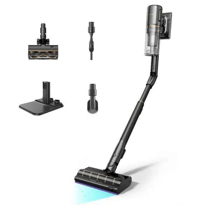 Dreame V20 Pro-A - Aspirateur Balai sans Fil 24 000Pa / 210 AW 90 min dauto Filtration à 9999% sans Nœudsnettoyage des poils