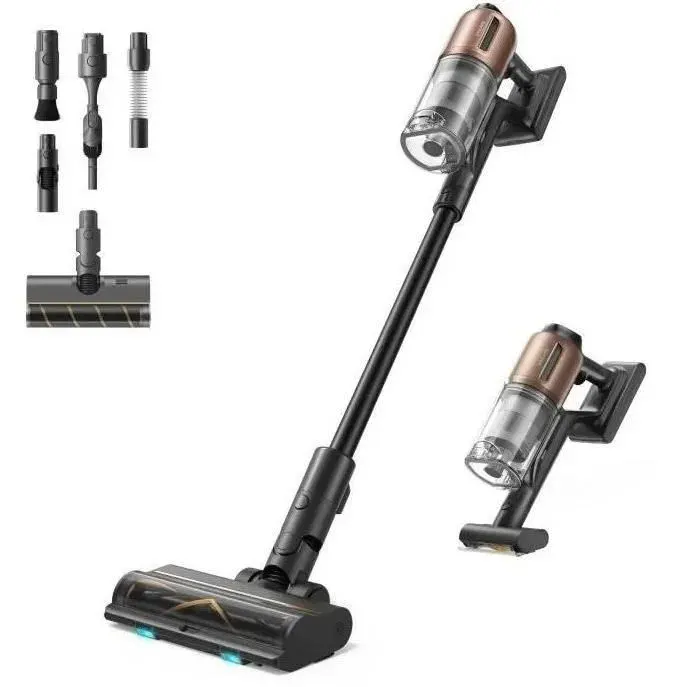 DREAME Z20 - Aspirateur Balai sans Fil - 250 AW - Moteur Haute Vitesse - Autonomie 90 Min - Technologie Détection Poussière