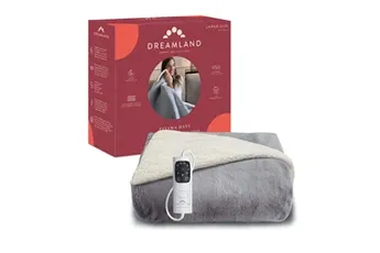 Dreamland - Couverture Chauffante Pyjama Days Sherpa Et Velours 6t 160x120 — vue 2
