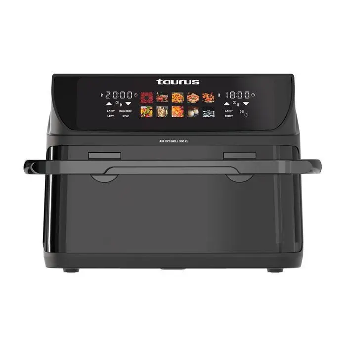 Dual Cook - Friteuse á air - TAURUS - Air Fry Grill 260 XL - 10 L et 10 programmes automatiques- 2800 W