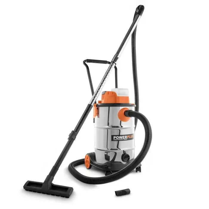 Dual Power Aspirateur Sur Batterie Eau et Poussière POWDP6050 - Aspirateur sans fil 20V - réservoir 30 l - sans batterie ni chargeur