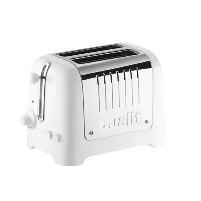 Dualit Grille-pain 2 fentes 1200w blanc/inox - 26223