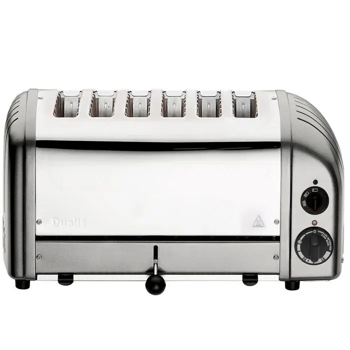 Dualit Grille-pain 6 fentes 3000w silver - 60185