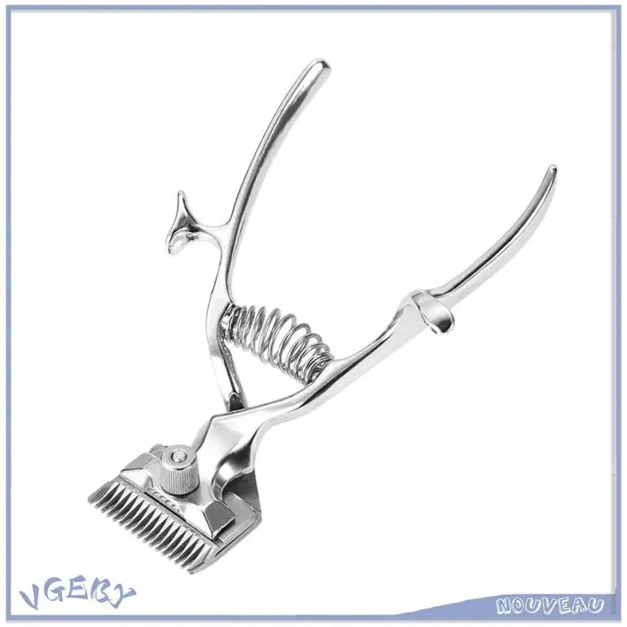 Duokon Tondeuse à cheveux Barber Tools Hand Hair Clippers Manual Metal Portable Trimmer Cutter Super parfum peigne