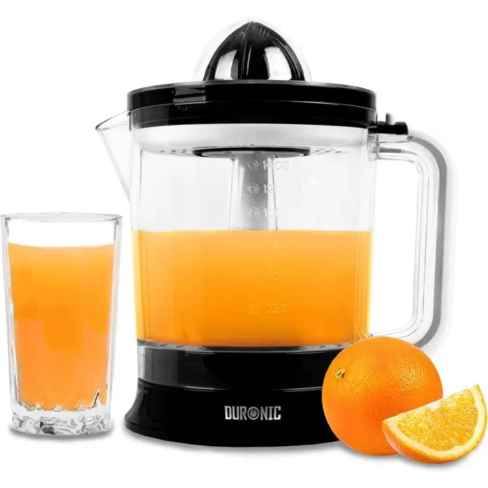 Duronic JE416 Presse-agrumes de 40W Capacité de 16 L Filtre réglable pour la Pulpe Idéal pour Jus dAgrumes Oranges Citrons