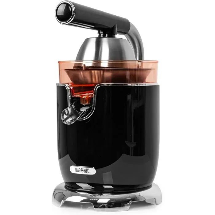 Duronic JE605 Presse-agrumes de 600W Capacité de 400 ml Filtre réglable pour la Pulpe Idéal pour Jus dAgrumes Oranges