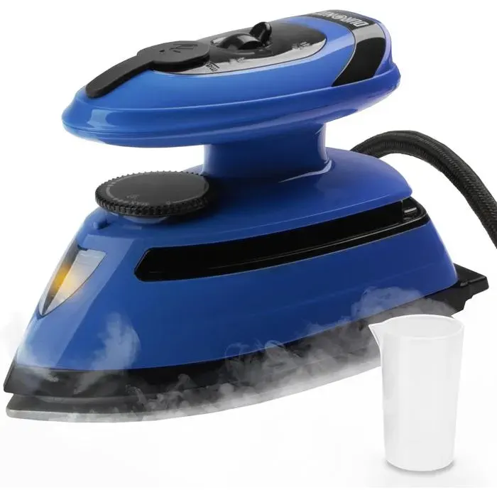 Duronic SI4 BB Fer à Repasser à Vapeur de Voyage 420W Mini fer à repasser avec réservoir deau de 30 ml Fer à Vapeur Transportable