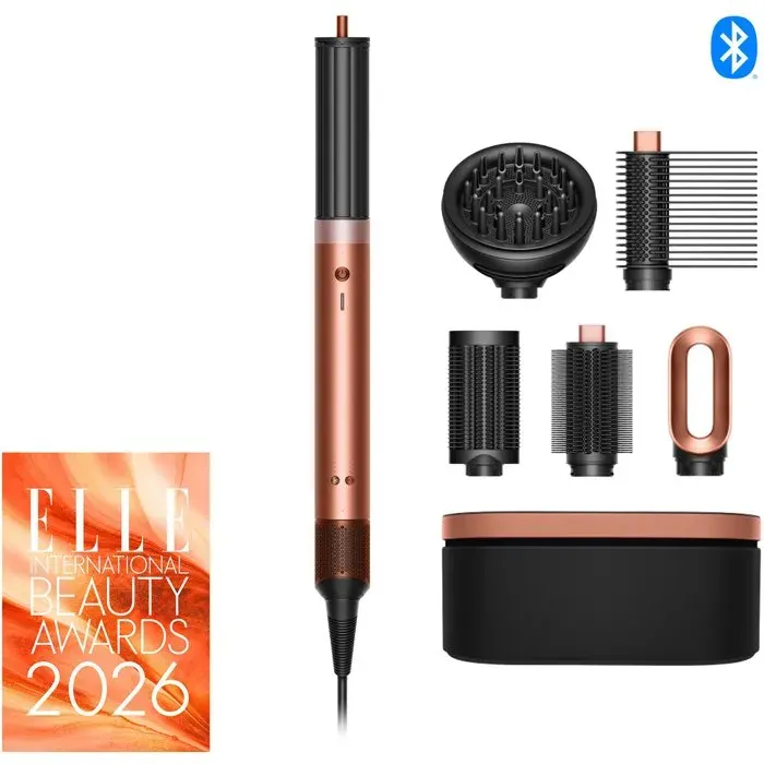 DYSON - Airwrap Co-anda 2x - Cheveux bouclés à frisés - Edition Gifting 2025 - Soie Ambré - 1300 W