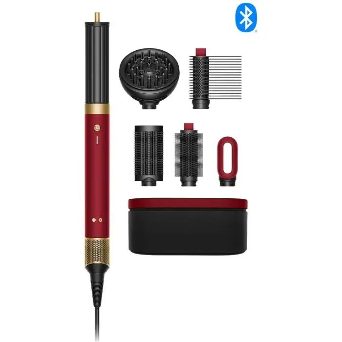 DYSON - Airwrap Co-anda 2x™ - Cheveux bouclés à frisés - Edition limitée Fête des mères - Velours Rouge et Or - 1300 W