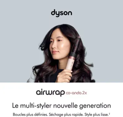 Dyson - Fer Multistyle Airwrap Co-Anda 2x Cheveux Raides À Ondulés Rose Céramique — vue 3