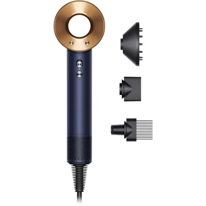DYSON - Sèche-cheveux - Supersonic™ - Cheveux bouclés à frisés - Bleu de prusse cuivré - 1600 W