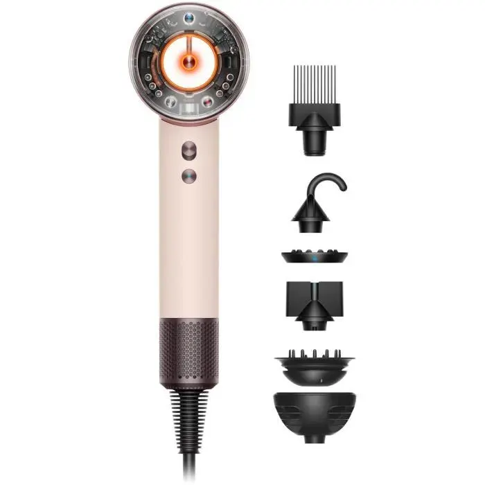 Dyson - Sèche Cheveux Supersonic Nural Cheveux Bouclés À Frisés Rose Céramique — vue 4