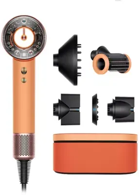 Dyson - Sèche Cheveux Supersonic Nural Cheveux Raides À Ondulés Céramique Abricot