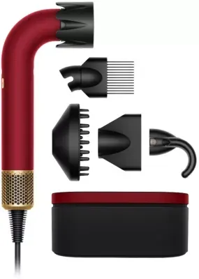 Dyson - Sèche Cheveux Supersonic R Cheveux Bouclés À Frisés Edition Rouge Et Or, Édition Spéciale Fête Des Mères