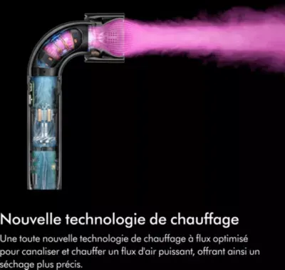 Dyson - Sèche Cheveux Supersonic R Cheveux Bouclés À Frisés Rose Céramique — vue 6