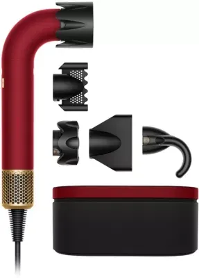 Dyson - Sèche Cheveux Supersonic R Cheveux Raides À Ondulés Edition Rouge Et Or, Édition Spéciale Fête Des Mères