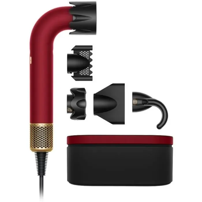 Dyson - Sèche Cheveux Supersonic R Cheveux Raides À Ondulés Edition Rouge Et Or, Édition Spéciale Fête Des Mères — vue 4