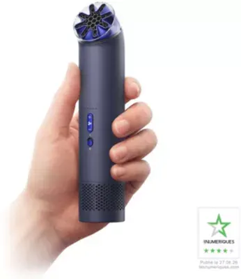 Dyson - Ventilateur Portable Hushjet Mini Cool Bleu Cobalt