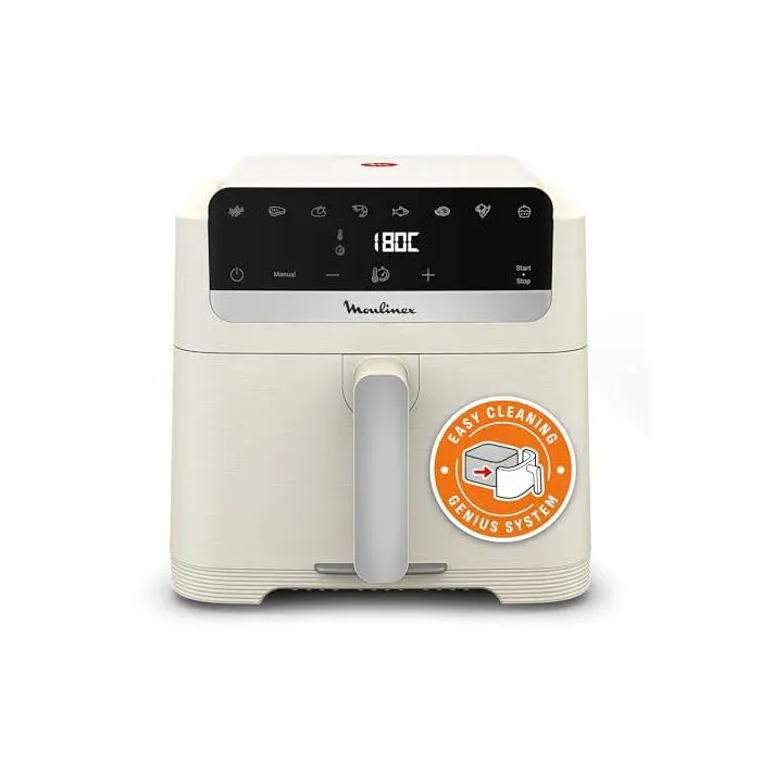 Easy Fry Compact Air fryer Capacité de 75 L jusquà 8 pers Façade amovible EZ866AF0
