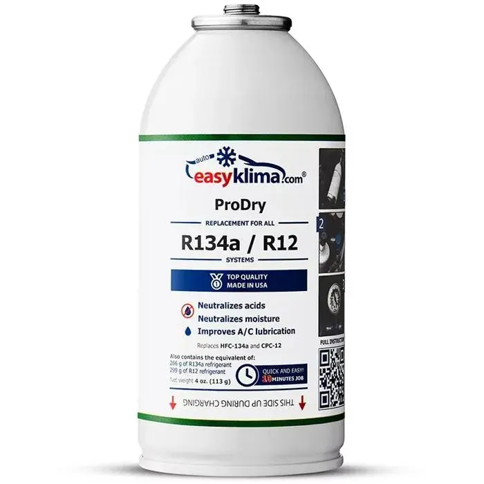 EasyKlima ProDry pour la climatisation de voiture - R134a déshumidificateur de climatisation pour les voitures de 1994 à 2016.