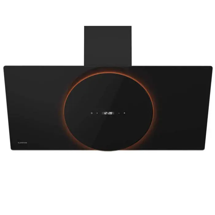 Eclipse 90cm 541m³/h Hotte Décorative Noir