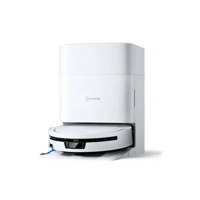 ECOVACS DEEBOT T90 Max Blanc - Aspirateur Robot Laveur 30000 Pa OZMO ROLLER 3.0 LiDAR dToF Station OMNI Auto-Nettoyante
