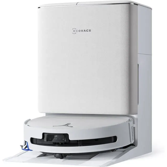 ECOVACS DEEBOT T90 OMNI Aspirateur laveur 30 000 Pa OZMO ROLLER 3.0 système BLAST Triple Lift TruePass 4WD et AIVI 3D 4.0