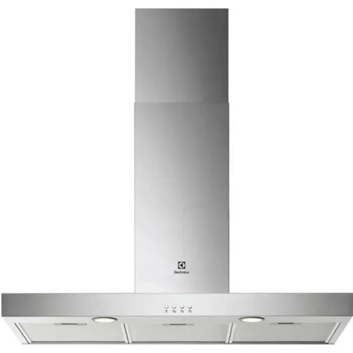Electrolux - hotte décorative murale 90cm 600m3-h inox - lft419x