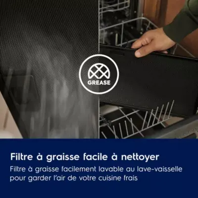 Electrolux - Hotte Décorative Murale Lft816k — vue 4