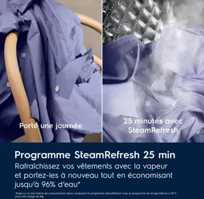 Electrolux - Lave Linge Séchant Hublot Ew9w1165rb - 10/6 Kg - 1600 Tr/Min - Classe B - Moteur Induction — vue 4