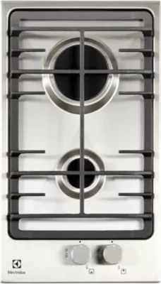 Electrolux - Plaque Gaz Egg3322nvx -Domino 2 Foyers 30cm Inox
