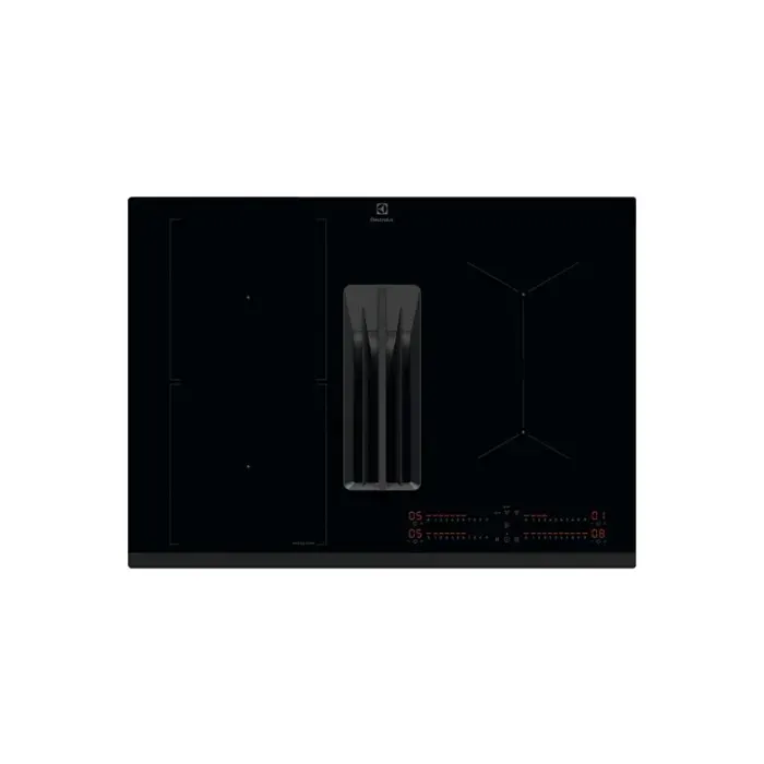 Electrolux - Plaque Induction Aspirante Kcc73443 - Hotte Intégrée Et Zone Bridge — vue 3