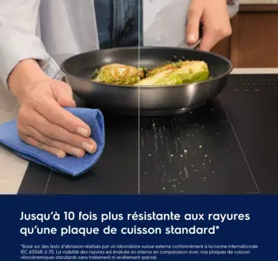 Electrolux - Plaque Induction Aspirante Kcc73443cz Saphirmatt® - Hotte Intégrée Et Résistante Aux Rayures — vue 7