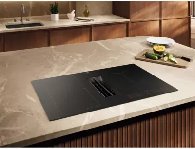 Electrolux - Plaque Induction Aspirante Kcc83443cz Saphirmatt® - Hotte Intégrée Mat — vue 10